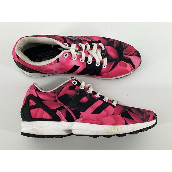 adidas Shoes - Adidas ZX Flux Torsion Sneakers Athletic Shoes Womens Sz 9 Pink Black Lace Up